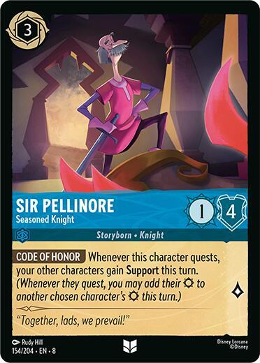 Sir Pellinore - Seasoned Knight - Disney Lorcana