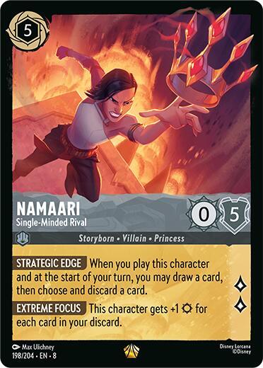 Namaari - Single-Minded Rival - Disney Lorcana