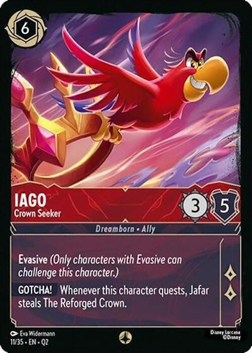 Iago - Crown Seeker - Disney Lorcana