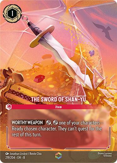 The Sword of Shan Yu (Enchanted) - Disney Lorcana