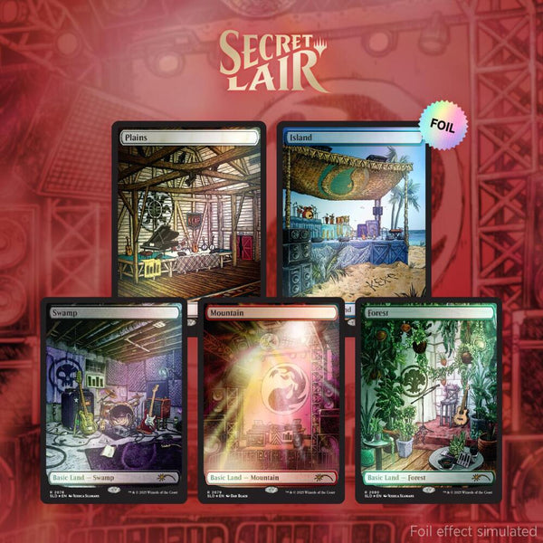 Secret Lair Drop: KEXP: Where the Music Matters - Rainbow Foil Edition - Magic: The Gathering