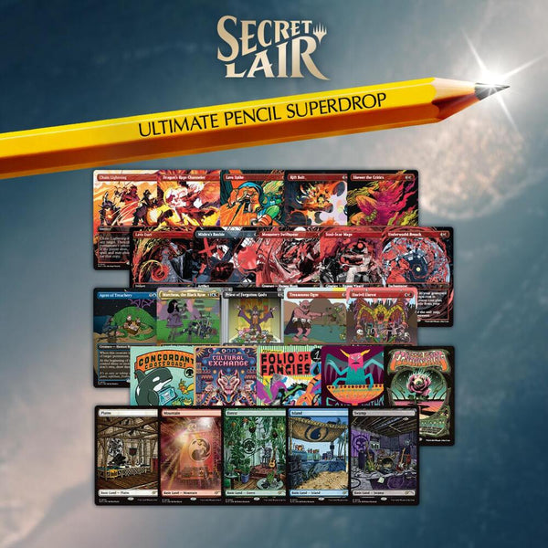 Secret Lair Drop: The Ultimate Pencil - Non-Foil Bundle - Magic: The Gathering