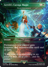 Aerith's Curaga Magic - Heroic Intervention (Rainbow Foil) - Magic: The Gathering