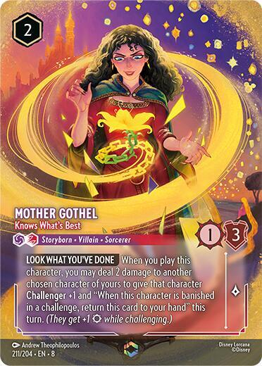 Mother Gothel - Knows What's Best (Enchanted) - Disney Lorcana
