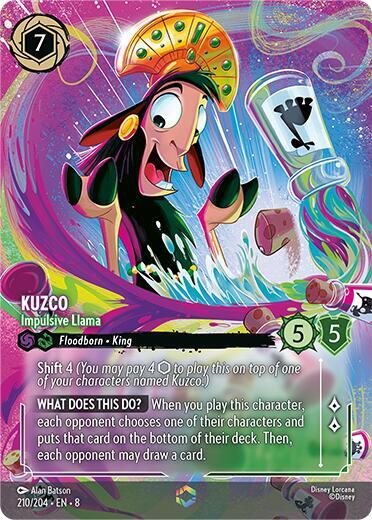 Kuzco - Impulsive Llama (Enchanted) - Disney Lorcana