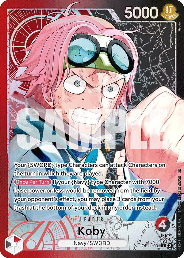 Koby (001) (Alternate Art) - One Piece Card Game