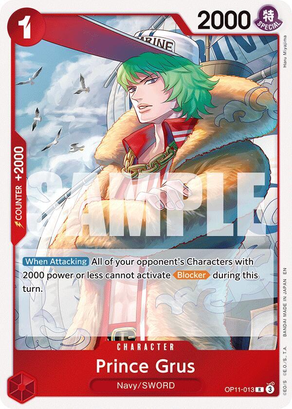 Prince Grus - One Piece Card Game