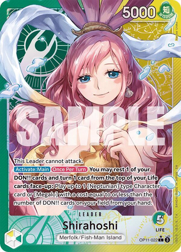 Shirahoshi (022) (Alternate Art) - One Piece Card Game