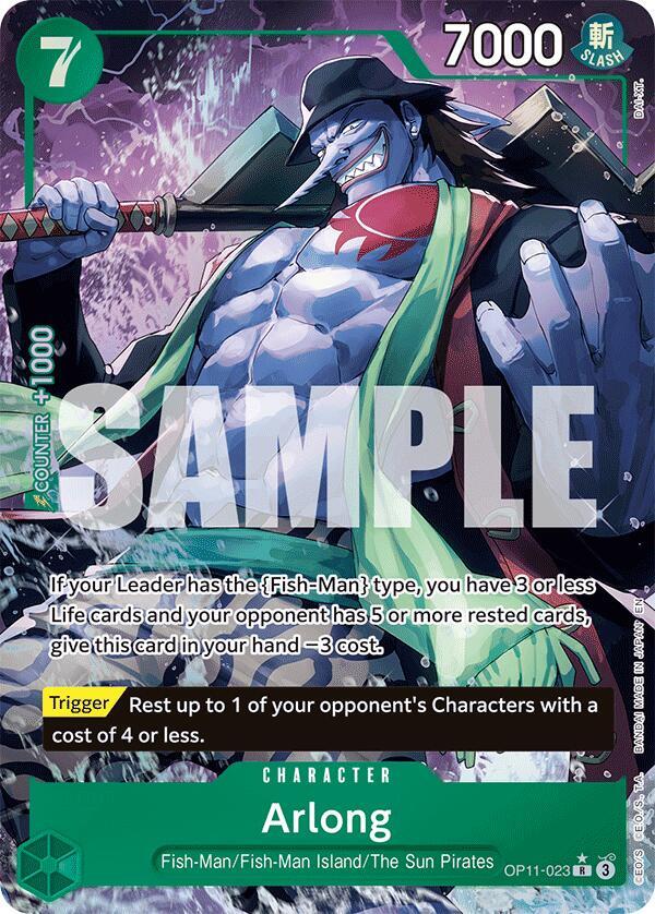 Arlong (Alternate Art) - One Piece Card Game