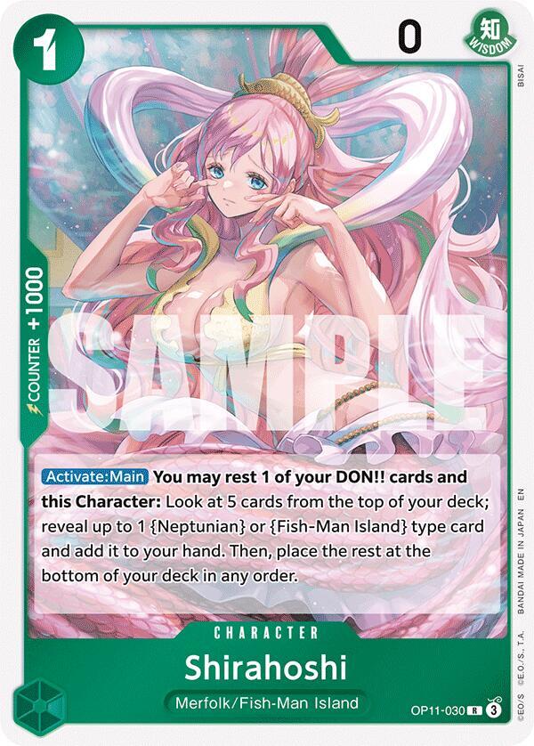 Shirahoshi (030) - One Piece Card Game