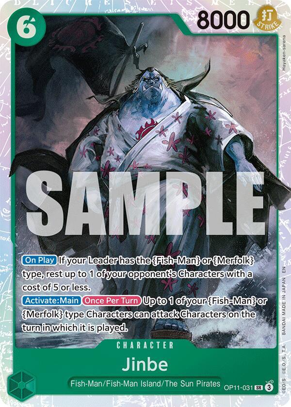 Jinbe (031) - One Piece Card Game