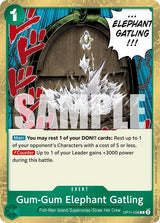 Gum-Gum Elephant Gatling - One Piece Card Game