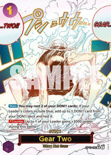 Gear Two (Alternate Art) - One Piece Card Game