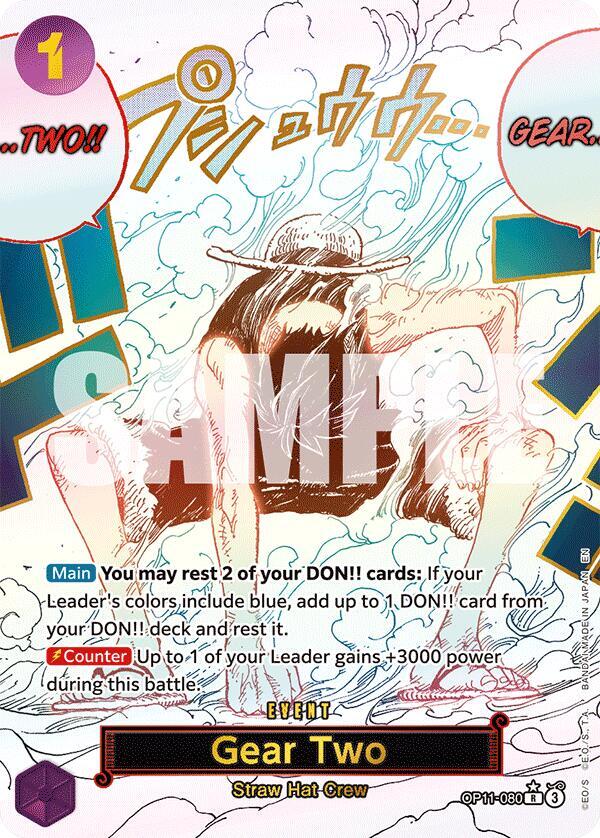 Gear Two (Alternate Art) - One Piece Card Game