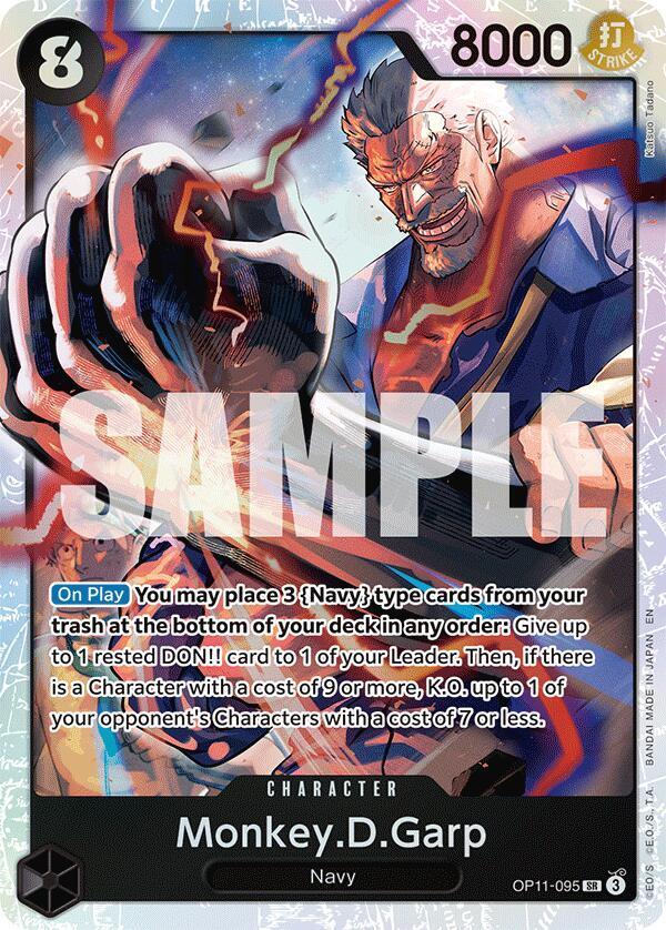 Monkey.D.Garp - One Piece Card Game
