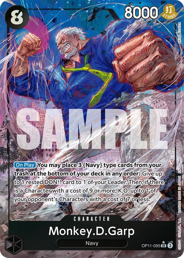 Monkey.D.Garp (Alternate Art) - One Piece Card Game