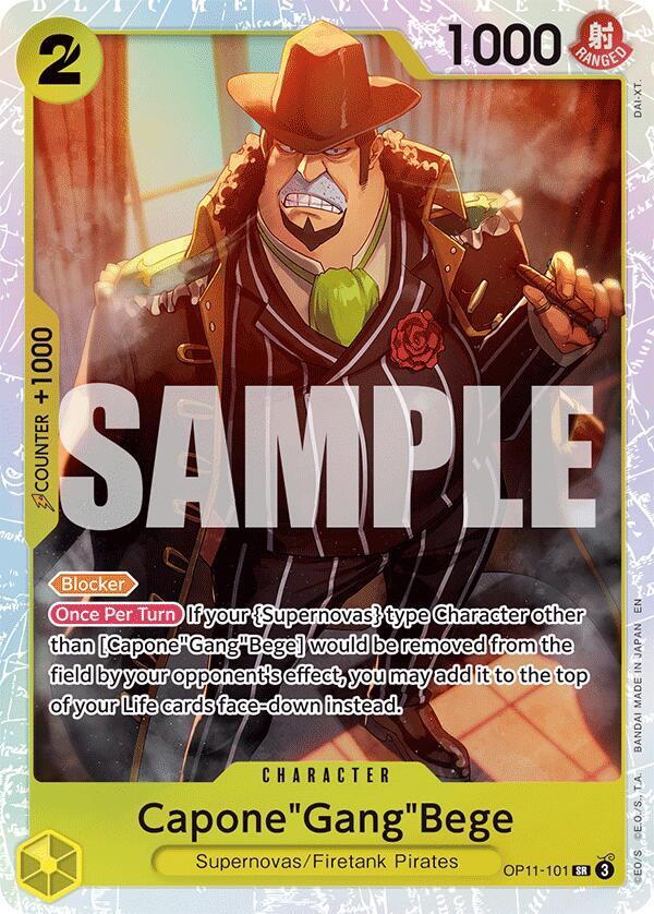 Capone"Gang"Bege (101) - One Piece Card Game