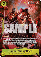Capone"Gang"Bege (101) (Alternate Art) - One Piece Card Game