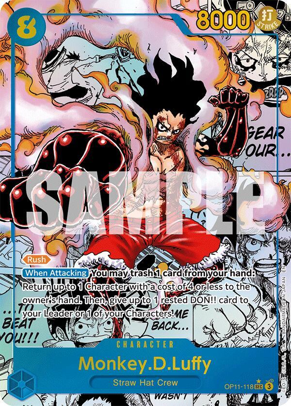 Monkey.D.Luffy (118) (Manga) - One Piece Card Game