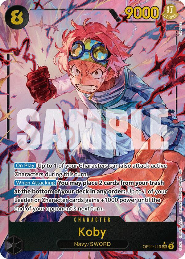 Koby (119) (Alternate Art) - One Piece Card Game