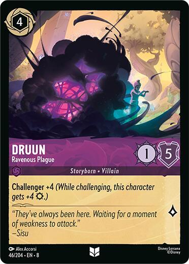 Druun - Ravenous Plague - Disney Lorcana
