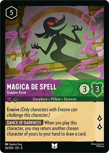 Magica De Spell - Shadow Form - Disney Lorcana