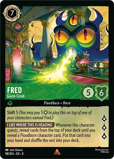 Fred - Giant-Sized - Disney Lorcana