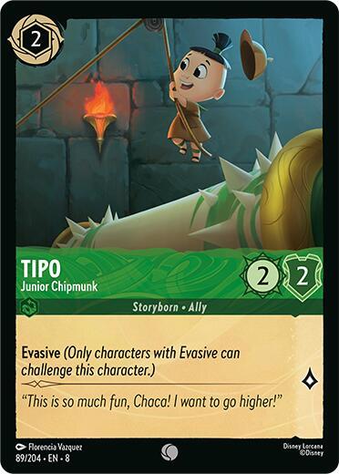 Tipo - Junior Chipmunk - Disney Lorcana
