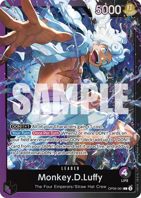 Monkey.D.Luffy (OP09-061) - One Piece Card Game