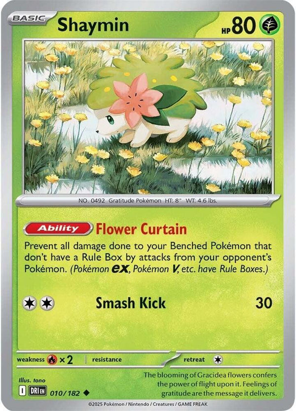 Shaymin - 010/182 - Pokémon