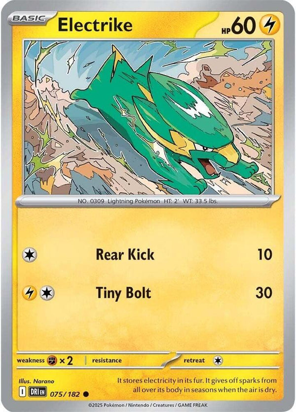 Electrike - 075/182 - Pokémon
