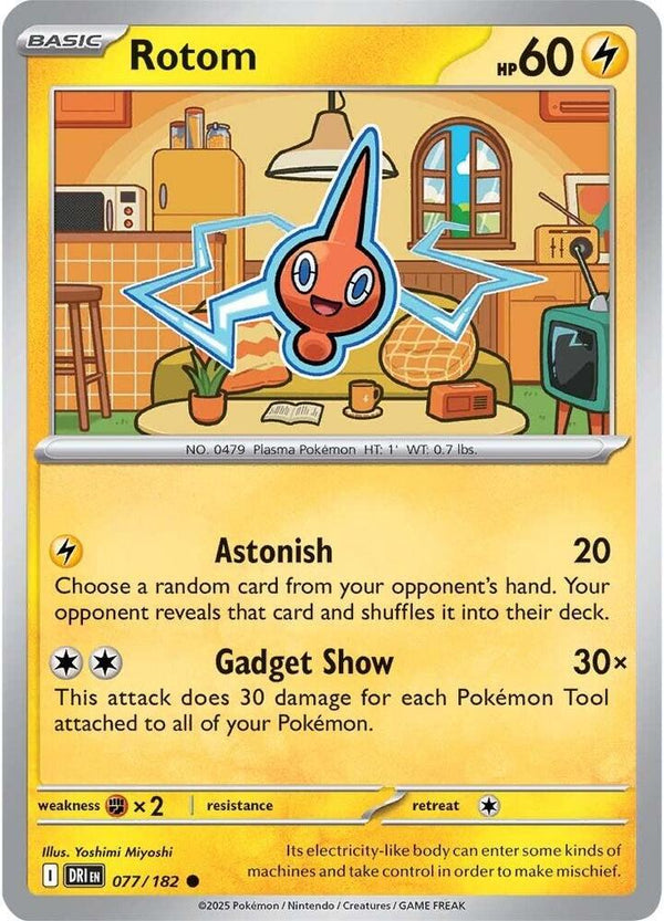 Rotom - 077/182 (DRI 077/182) - Pokémon