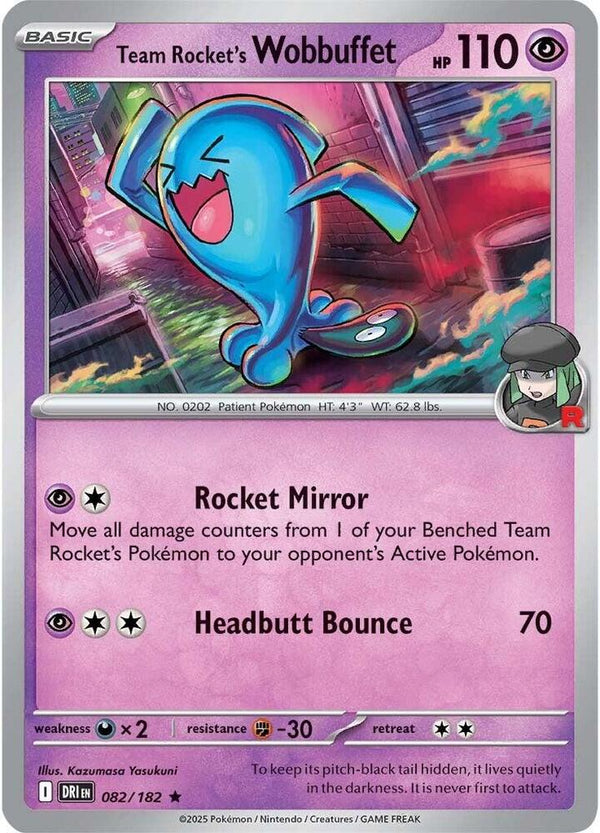Team Rocket's Wobbuffet - Pokémon