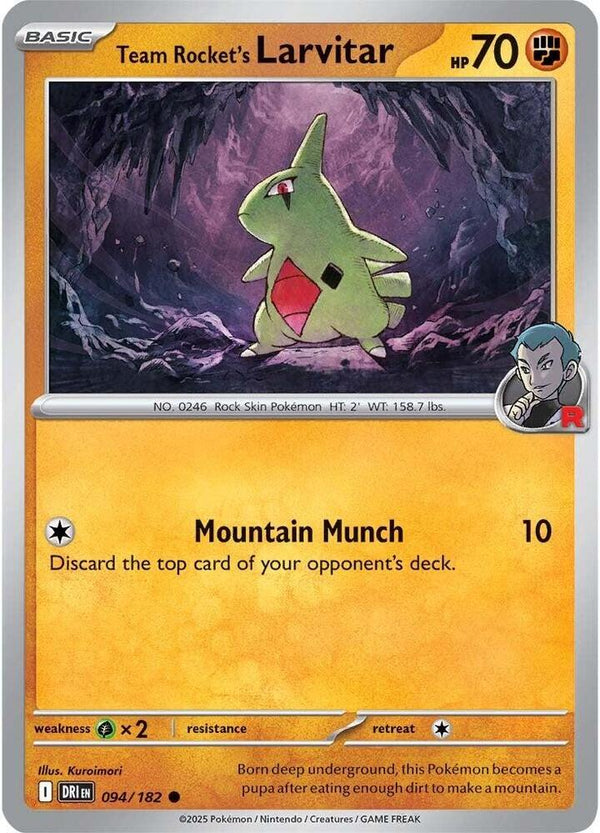 Team Rocket's Larvitar - Pokémon
