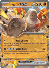 Regirock ex - 101/182 - Pokémon