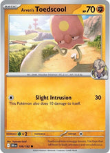 Arven's Toedscool - Pokémon