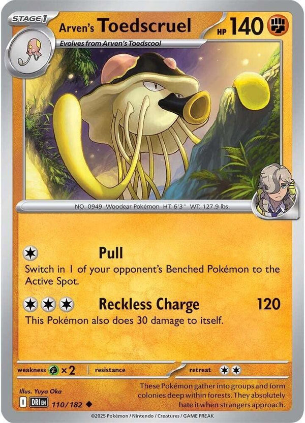 Arven's Toedscruel - Pokémon