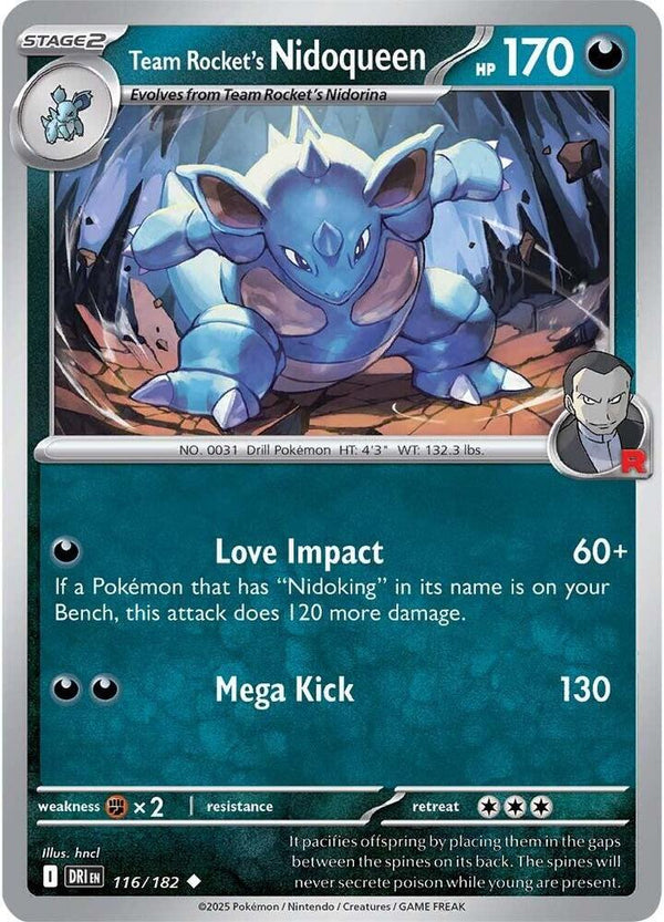 Team Rocket's Nidoqueen - Pokémon