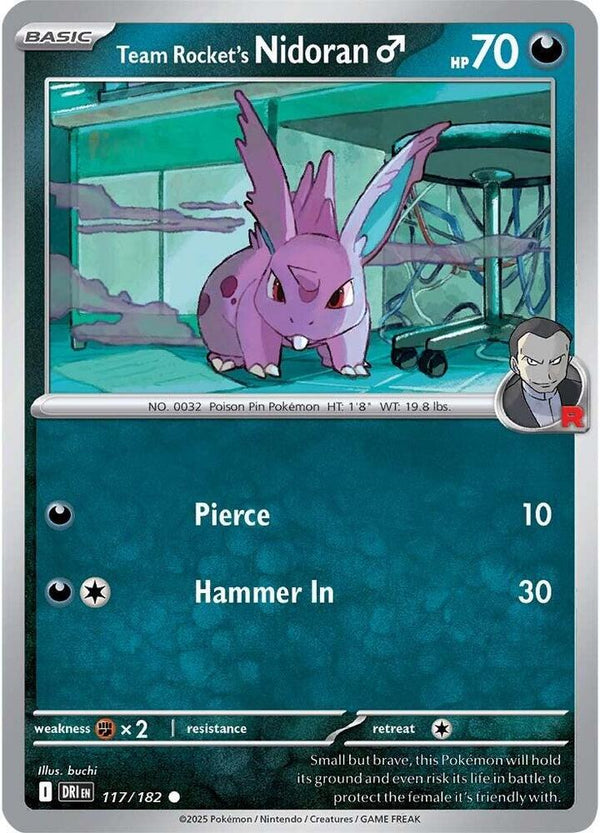 Team Rocket's Nidoran M - Pokémon