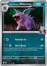 Team Rocket's Nidorino - Pokémon