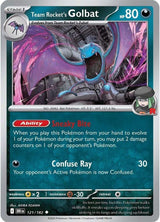 Team Rocket's Golbat - Pokémon