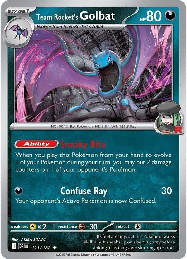 Team Rocket's Golbat - Pokémon