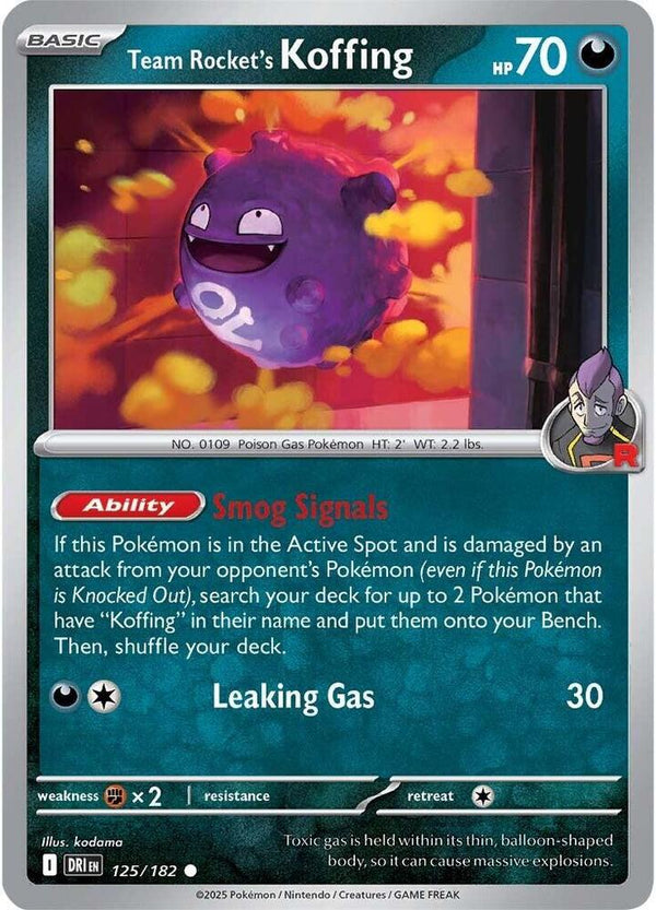 Team Rocket's Koffing - Pokémon