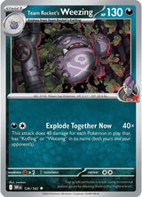 Team Rocket's Weezing - 126/182 - Pokémon