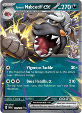 Arven's Mabosstiff ex - 139/182 - Pokémon