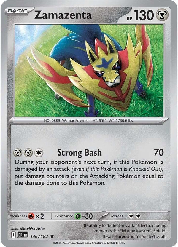 Zamazenta - 146/182 - Pokémon