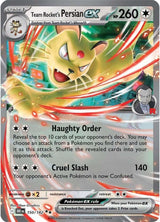 Team Rocket's Persian ex - 150/182 - Pokémon