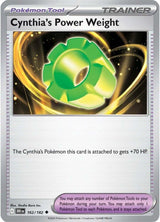Cynthia's Power Weight (DRI 162/182) - Pokémon