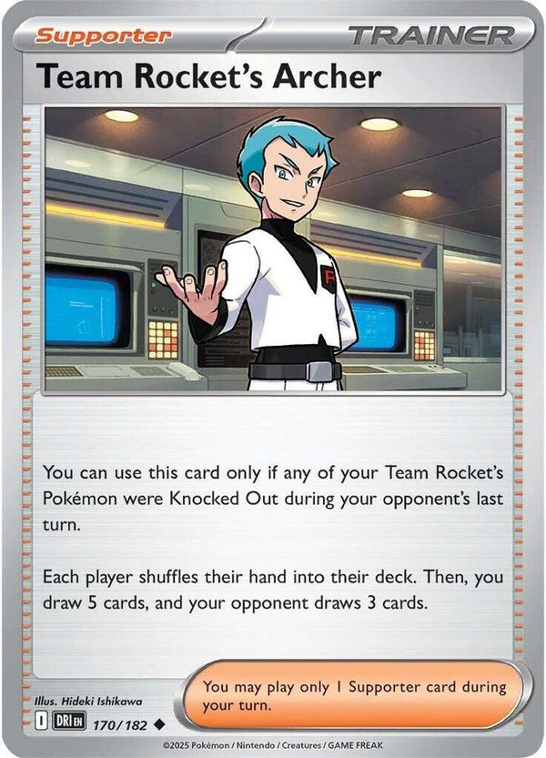 Team Rocket's Archer - 170/182 - Pokémon