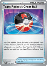 Team Rocket's Great Ball - Pokémon